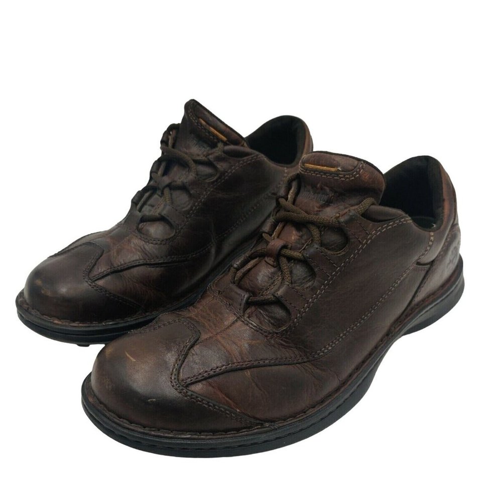 Timberland mens smart comfort shoes sz 10.5 M Casual shoes 67529 brown leather